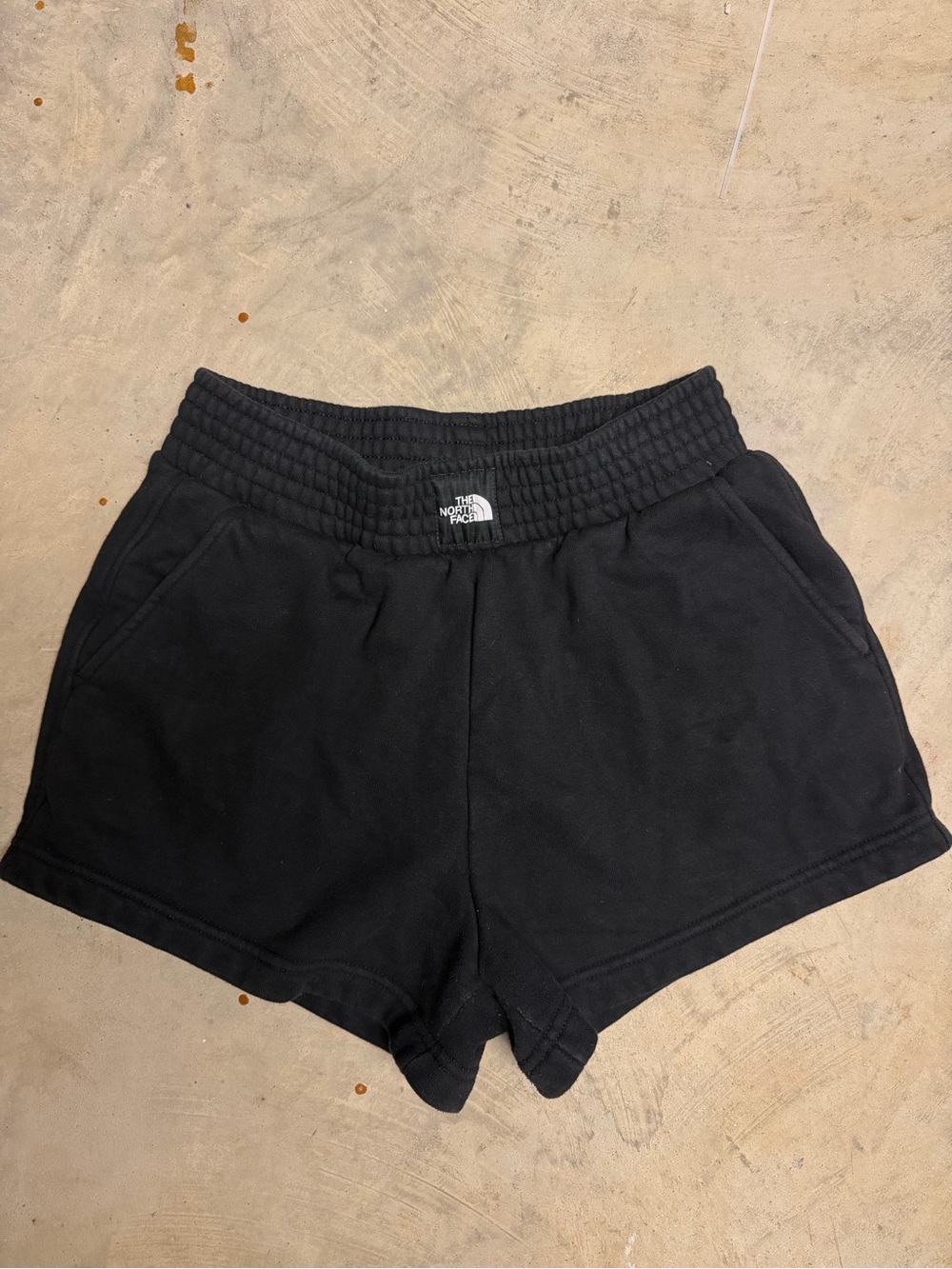 The North Face Women's Black Elastic-Waist Athletic Shorts